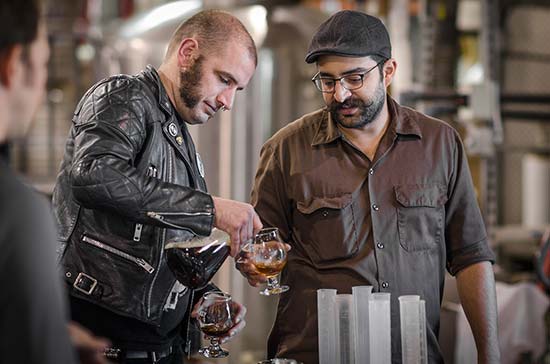 Joe-and-Kushal---Speakeasy-Barrel-Blending